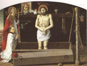 School of Provence The man of Sorrows Standing in the Tomb (mk05) china oil painting image